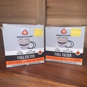 Pair Of Fuel Filters TSC 1071095 John Deere‎ Massey Ferguson Allis-Chalmers IH